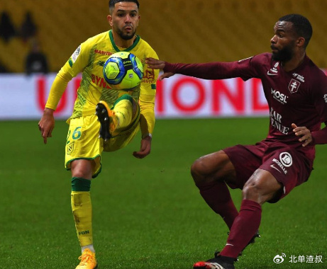南特球员献上精彩表现，帮助球队获胜