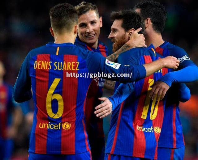 梅西创西甲历史纪录，巴萨豪取6连胜击败皇马