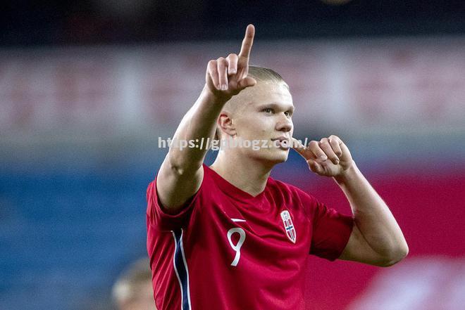 挪威队凭哈兰德连入两球，击败对手取胜