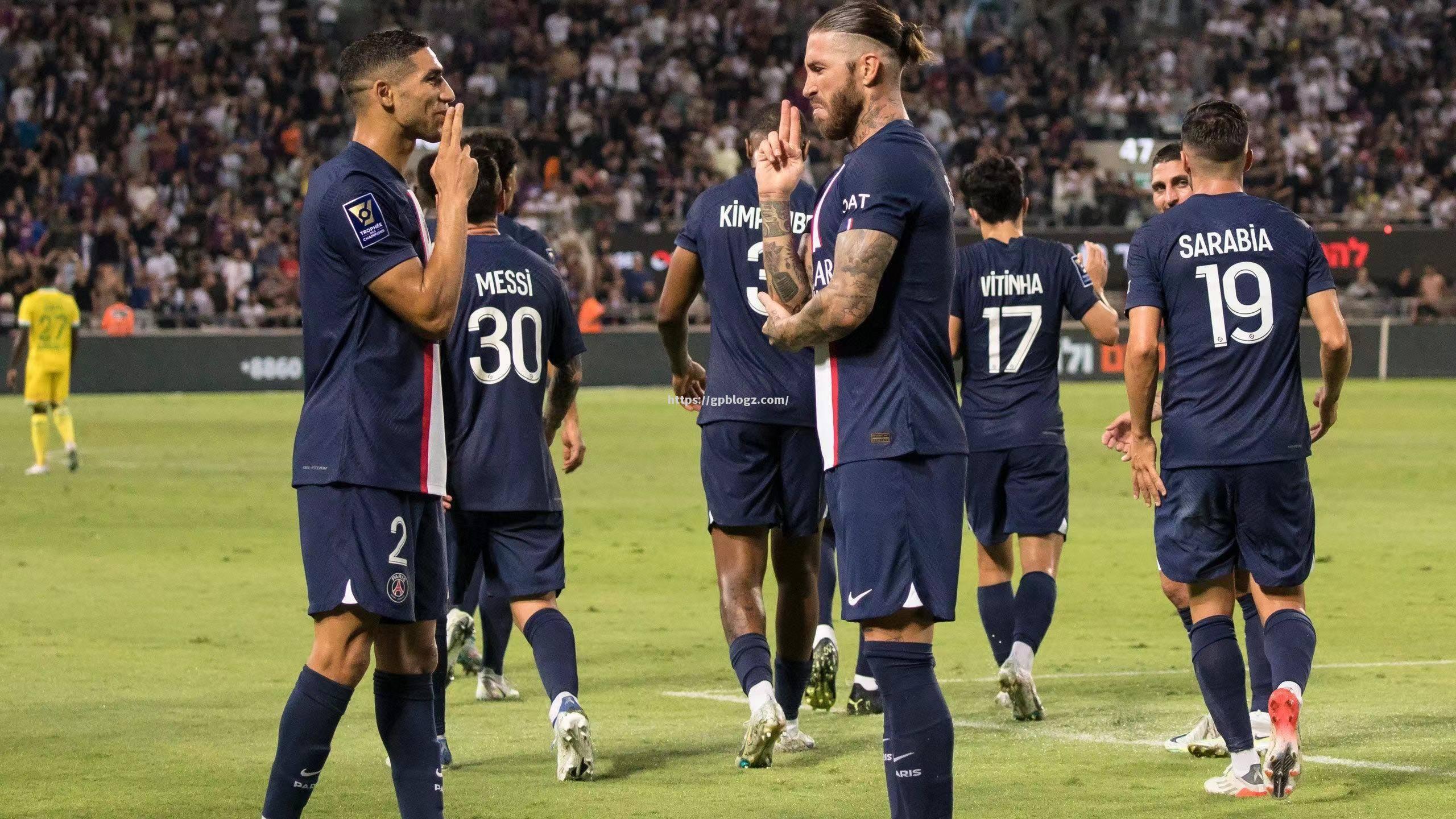 巴黎圣日耳曼球员为下场比赛做好准备 巴黎圣日耳曼球员为下场比赛做好准备