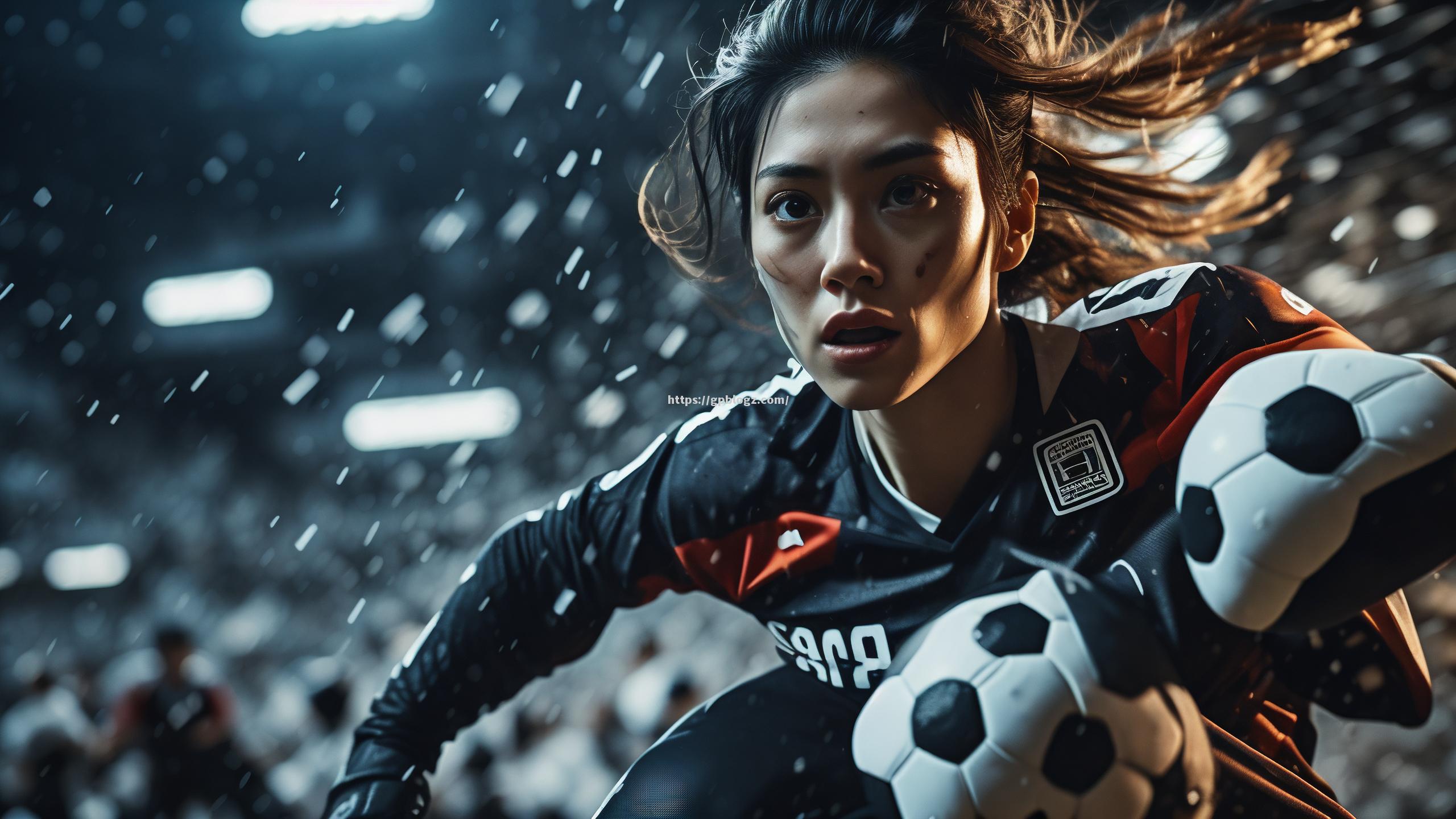 足球赛场上的精彩表现夺人眼球